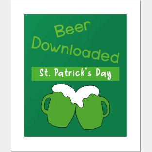 St Patrick's day, IT specialist Posters and Art